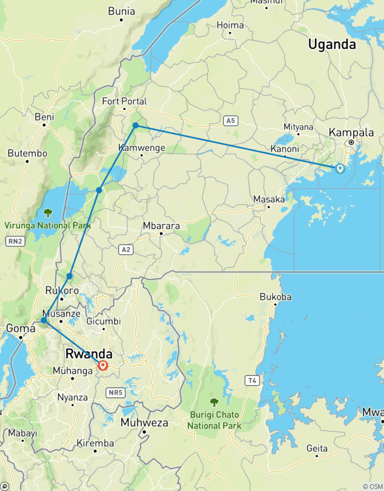 Circuito Uganda y Ruanda - En el país de los gigantes gentiles