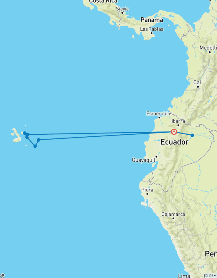 Circuito Ecuador - los misterios de la Amazonia y las Galápagos (Sólo para mujeres)