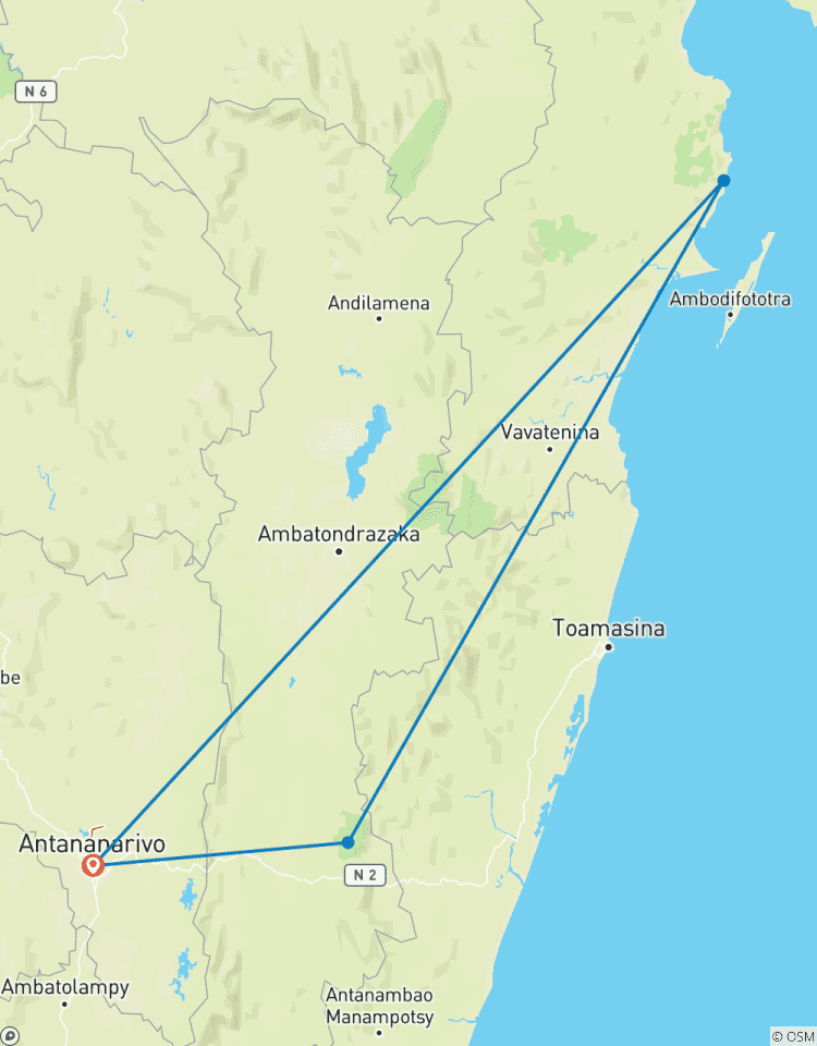 7 Tage Madagaskar Aye-Aye & Lemuren Abenteuer Rundreise