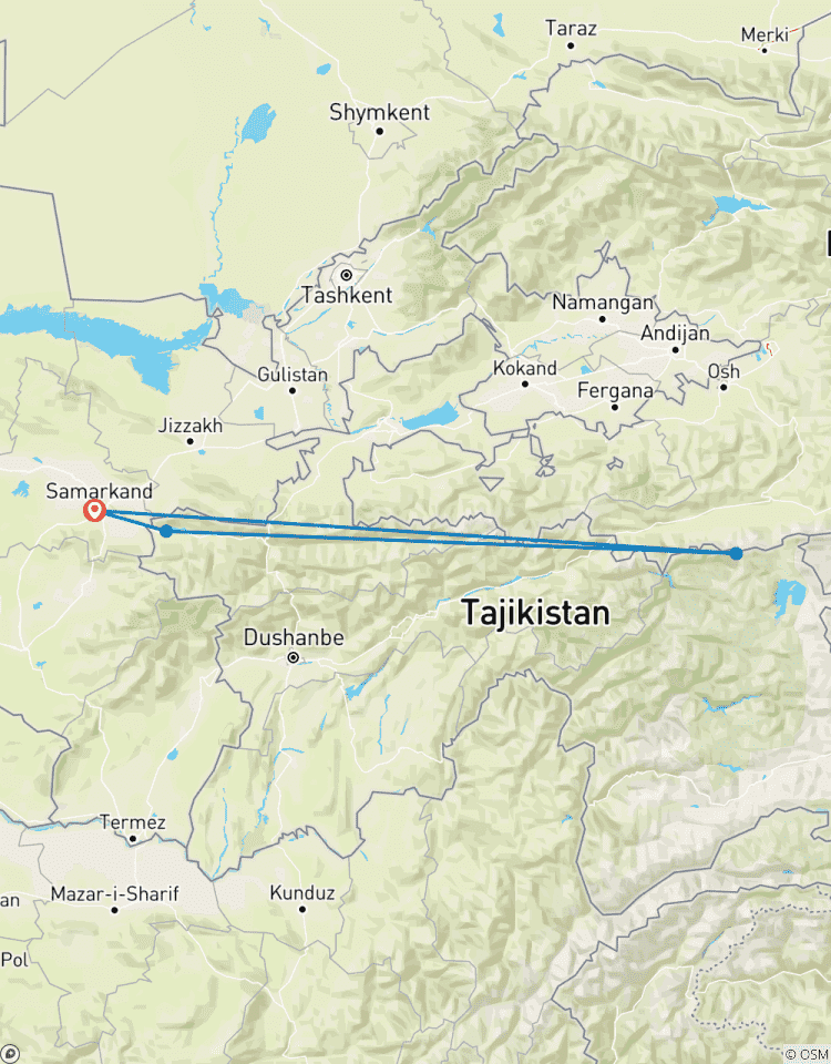 Heartland of Fann mountains Tour