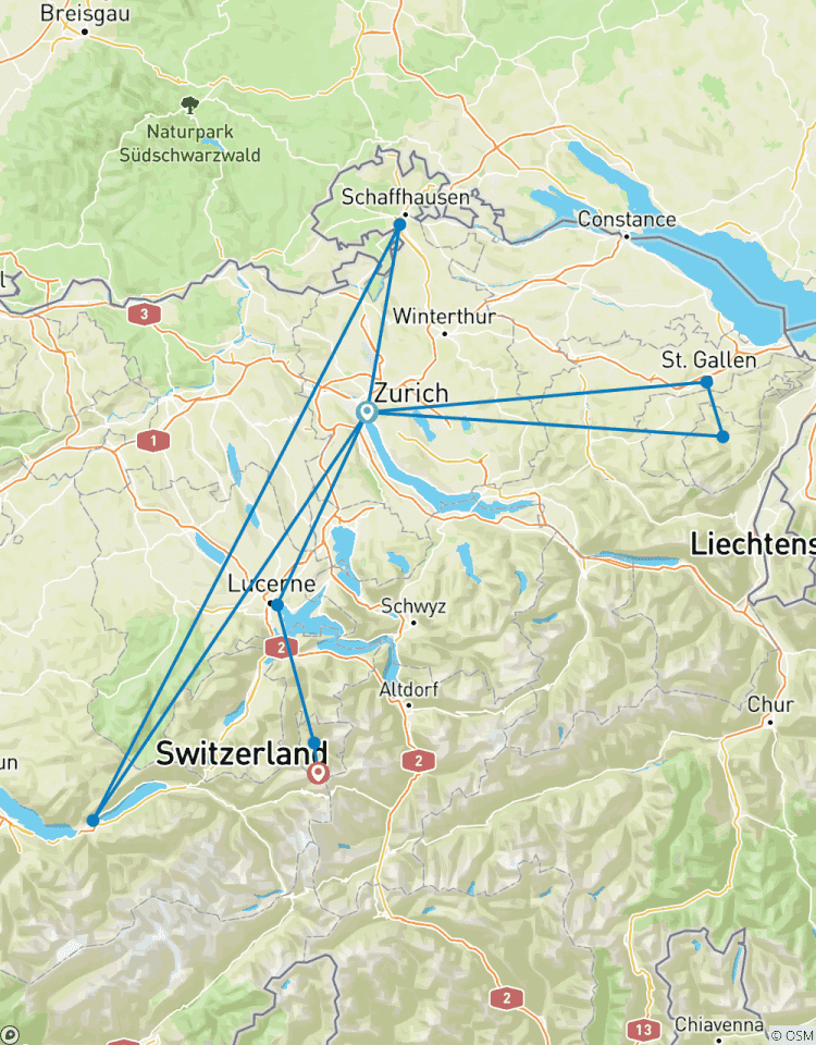 Magical Switzerland - 6 Days Tour