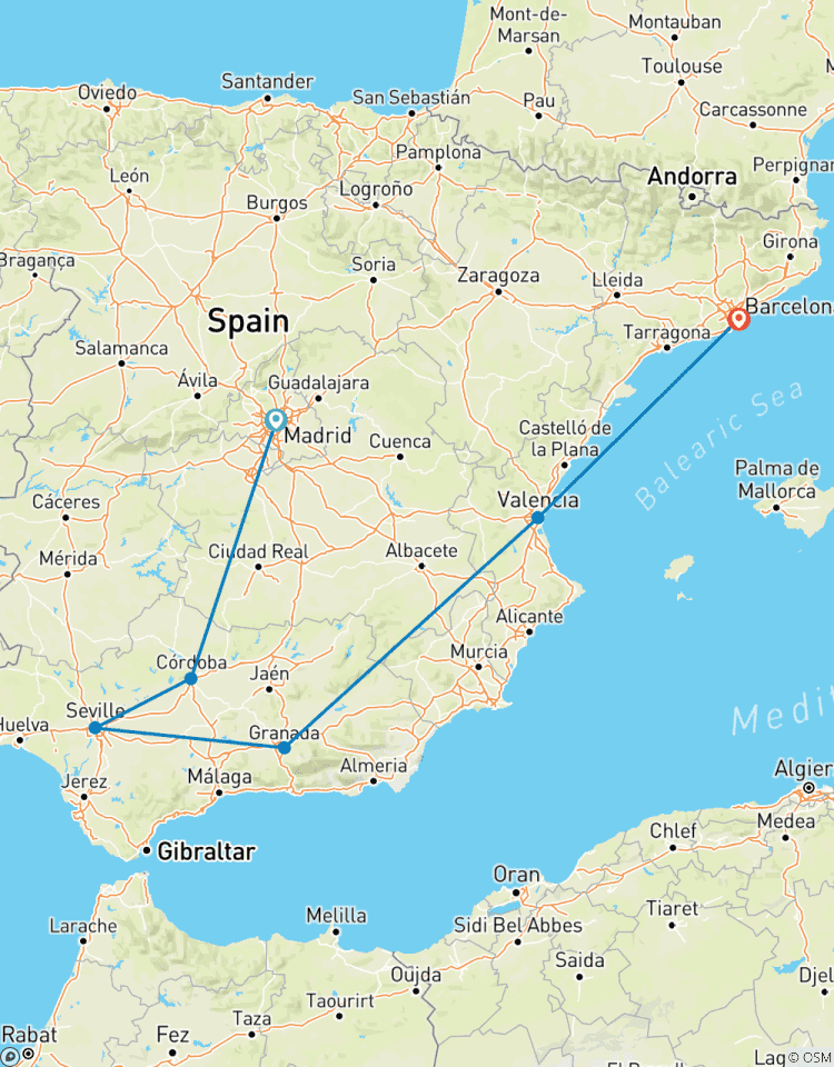 Best of Spain - 9 Days/8 Nights Tour