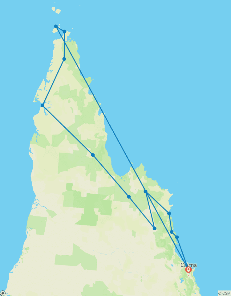 Cape York Frontier: Cape York nach Cairns (Kleine Gruppen) Rundreise