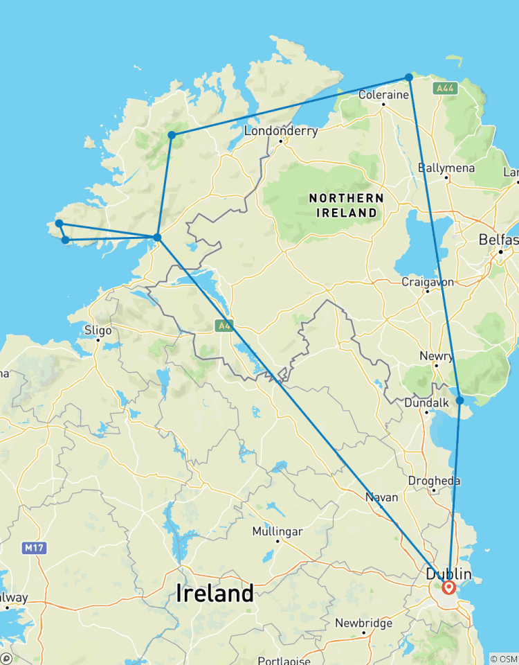Ireland Walking & Hiking: The Northern Coast - 9 Days/8 Nights Tour
