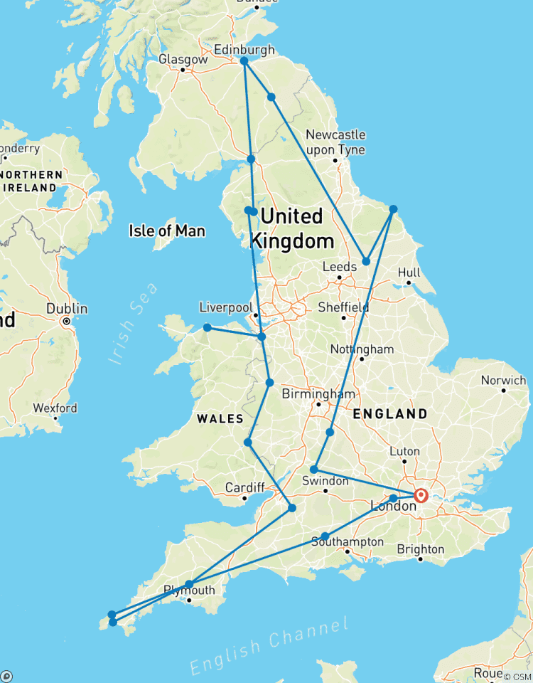Highlights of Britain - 13 Days/12 Nights (including Melrose) Tour