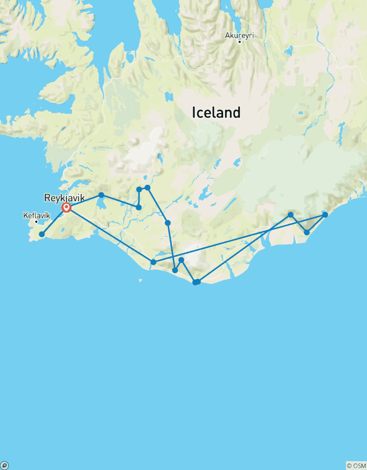 Taste of Iceland Coach Tour - 6 Days/5 Nights (including Vik) Tour
