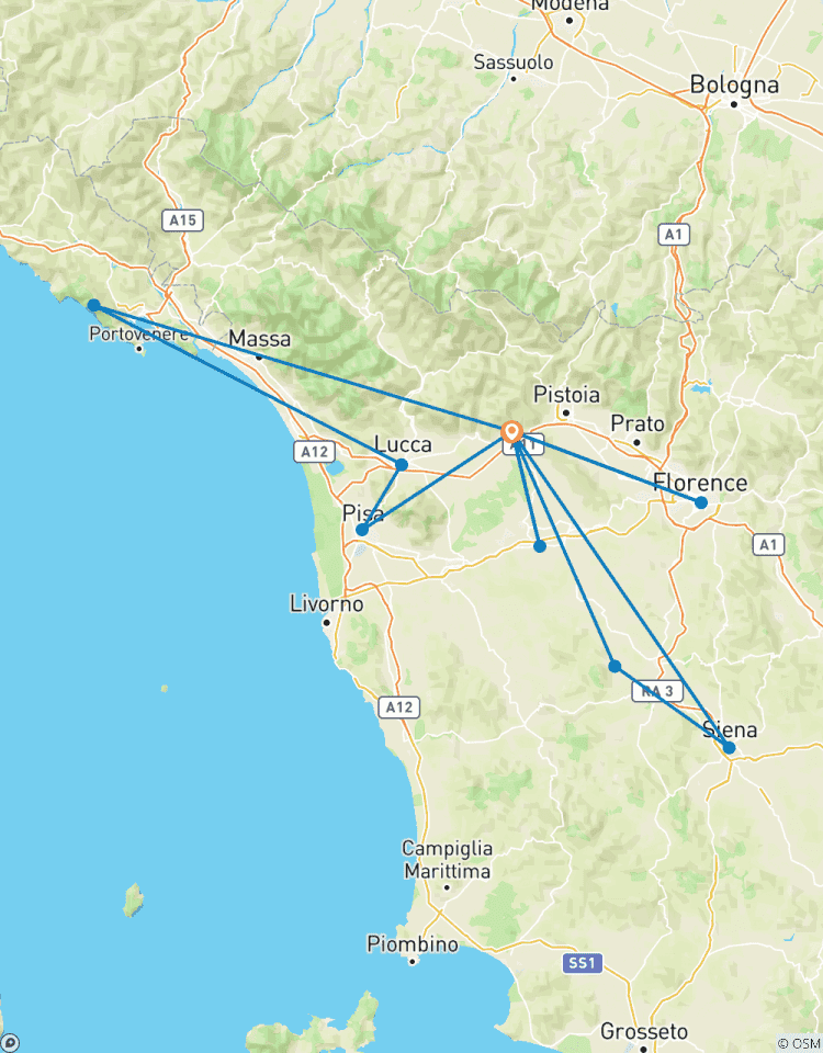 Tuscan Treasures with Cinque Terre - 8 Days/7 Nights Tour