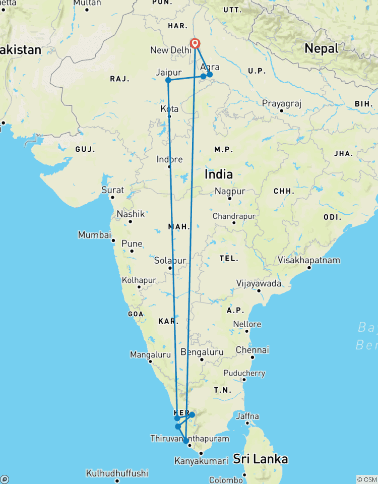 MUJERES QUE VIAJAN PROFUNDO : 11 días en la India Esencial - Animé par Evelin circuit