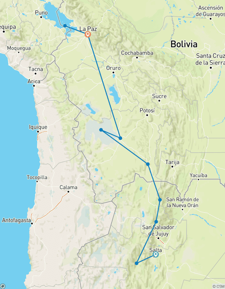 14 dagen Alma Andina: een diepgaande reis door Argentinië en Bolivia-rondreis
