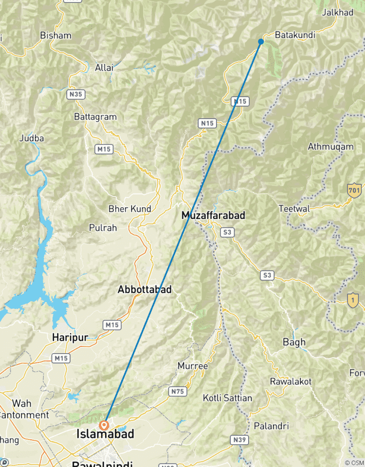 Circuito Excursión a Shogran, Siri Paye y Naran Kaghan desde Islamabad