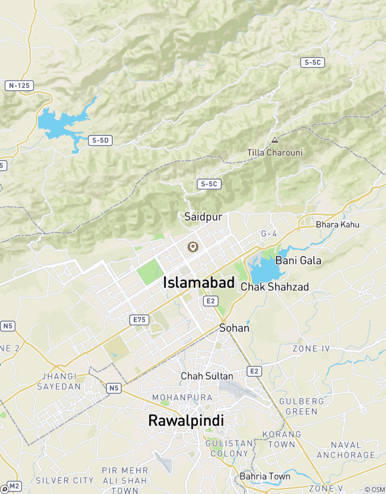 Circuito Visita privada de 1 día a Islamabad