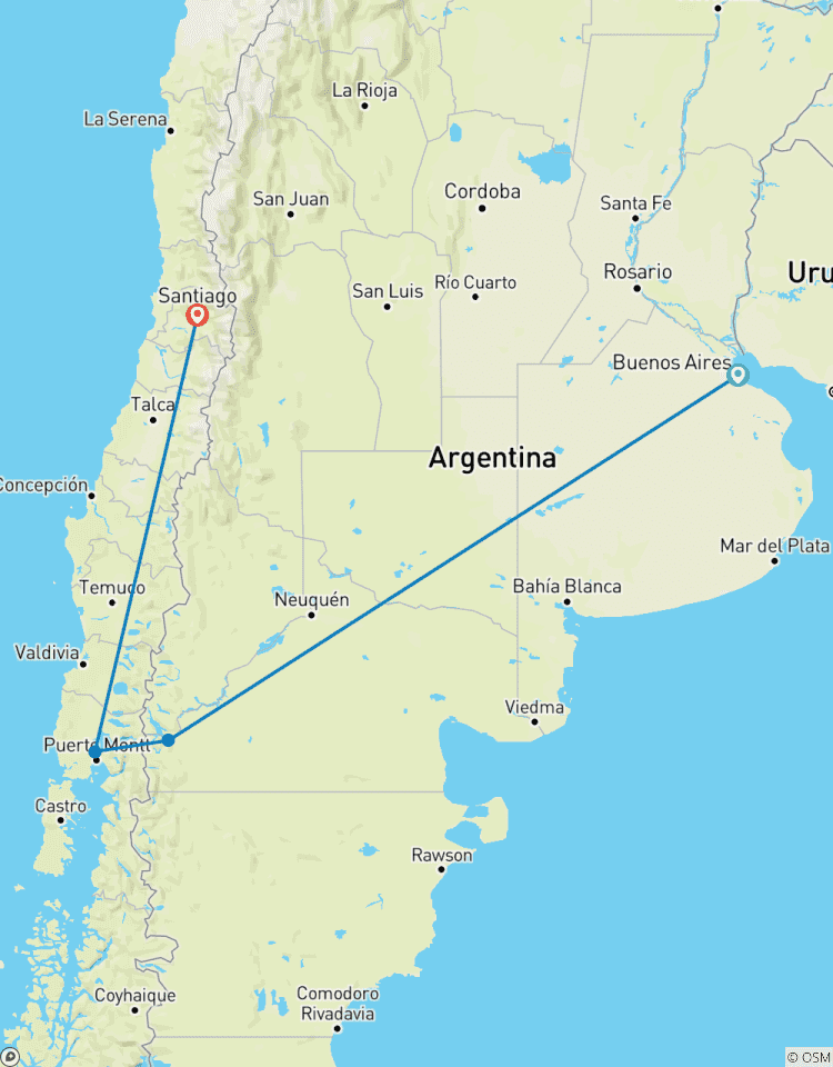 12 days -Latin American Grand Tour: Argentina & Chile Tour