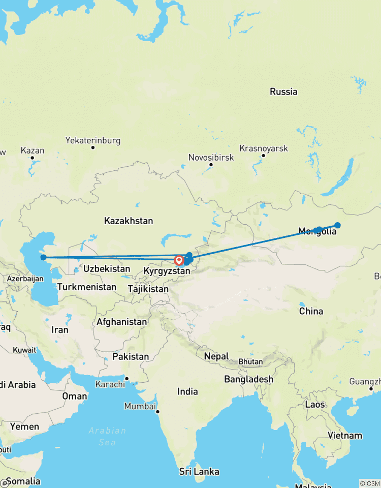 Circuito Kazajstán y Mongolia - Lo más destacado