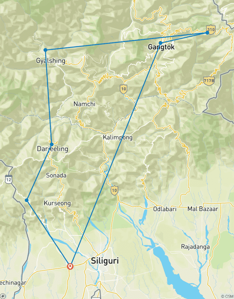 Sikkim to Darjeeling Himalayan Trails By G Experiences Tour