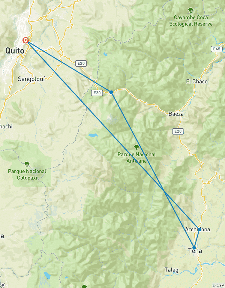 Escapade de 5 jours en Amazonie équatorienne : Quito, forêt tropicale et Papallacta circuit