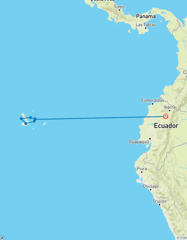 Voyage de 7 jours en Équateur : Expédition de luxe à Quito et aux Galapagos circuit
