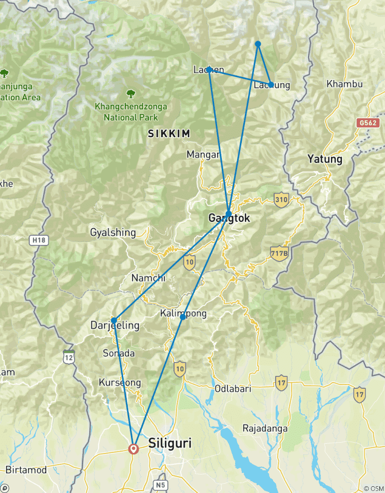 Sikkim & Darjeeling Adventure Trail By G Experiences Tour
