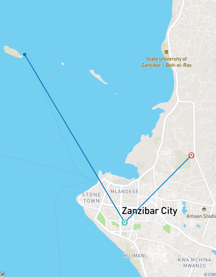 8 jours d\'escapade culturelle et d\'aventure à Zanzibar circuit
