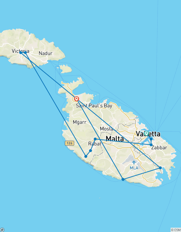 Autotour Malta Highlights kompakt Rundreise