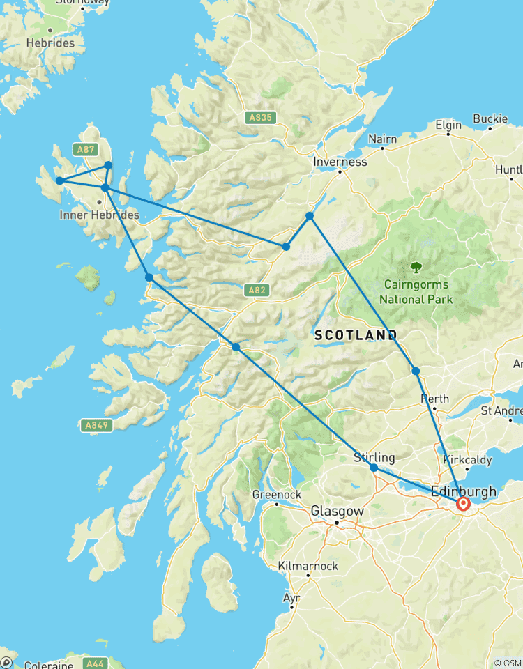 Circuito Isla de Skye y Línea West Highland