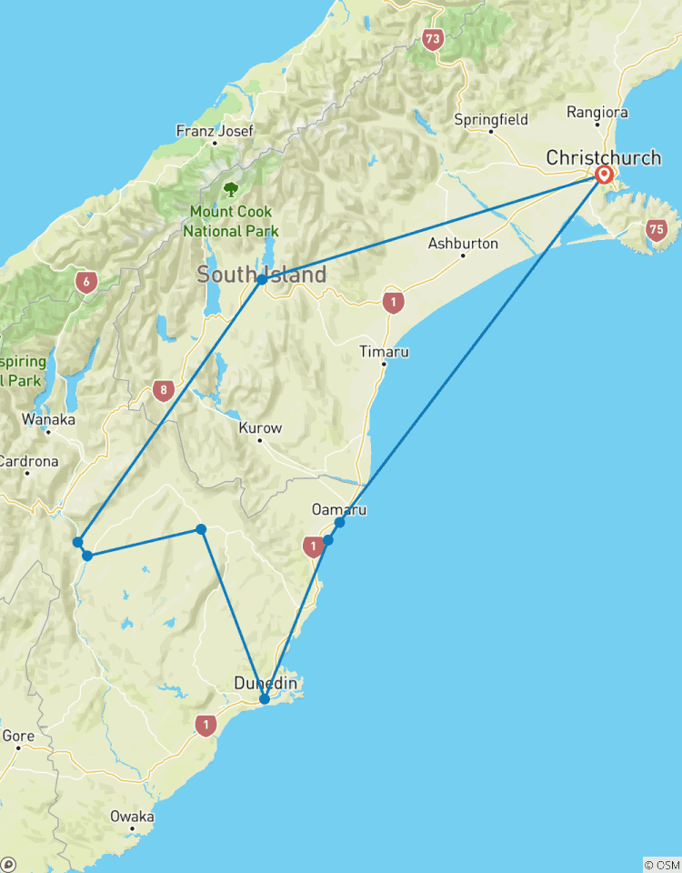 Otago Rail Trail Classic circuit