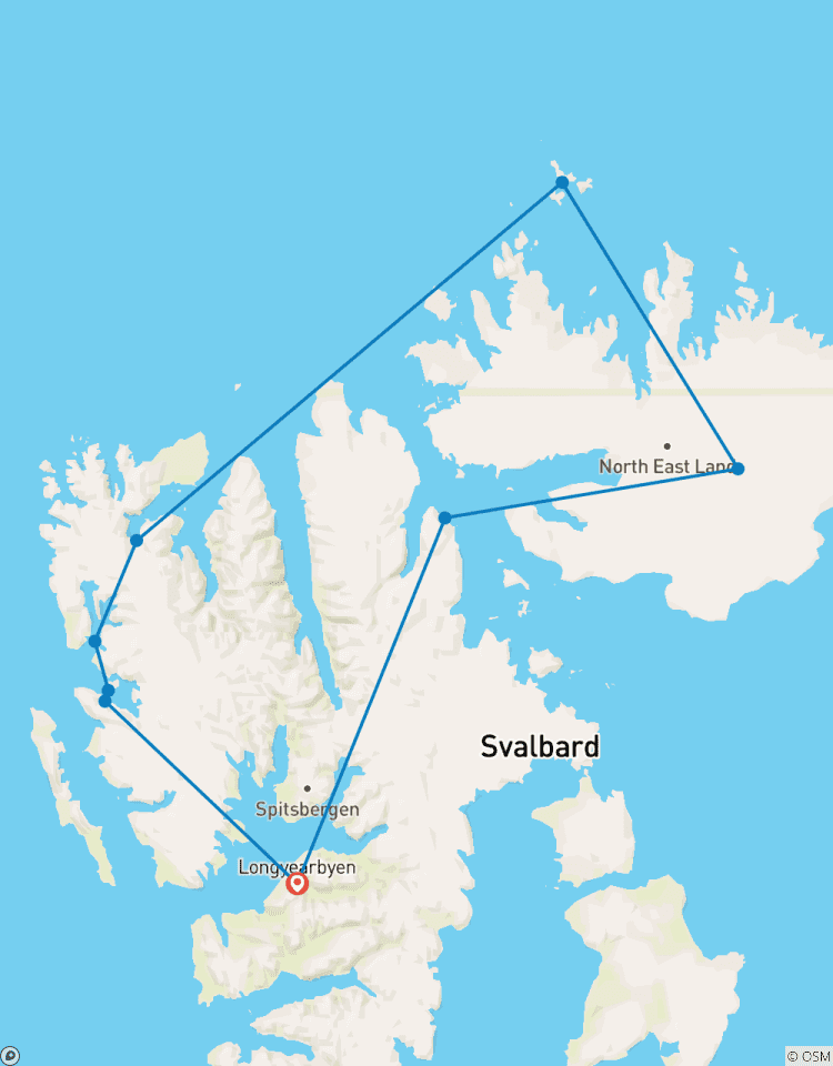 Circuito Expedición a Spitsbergen en la banquisa