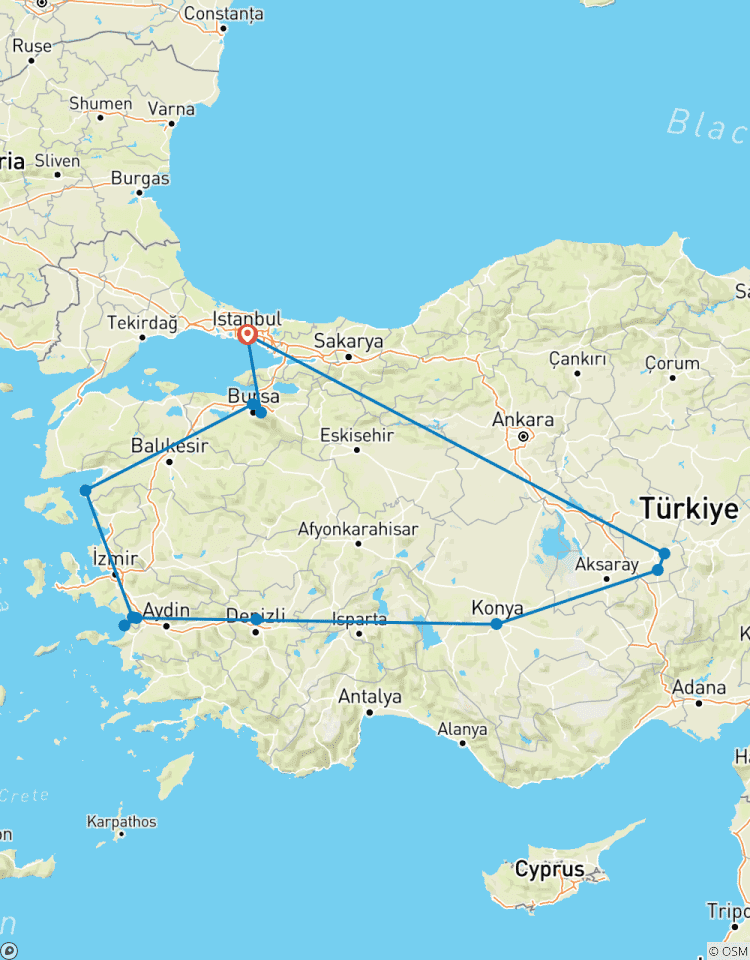 10 jours d\'héritage anatolien : Des cheminées de fées à la cité impériale circuit