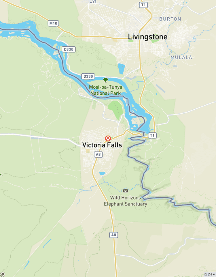 Vic Falls Short Break Tour