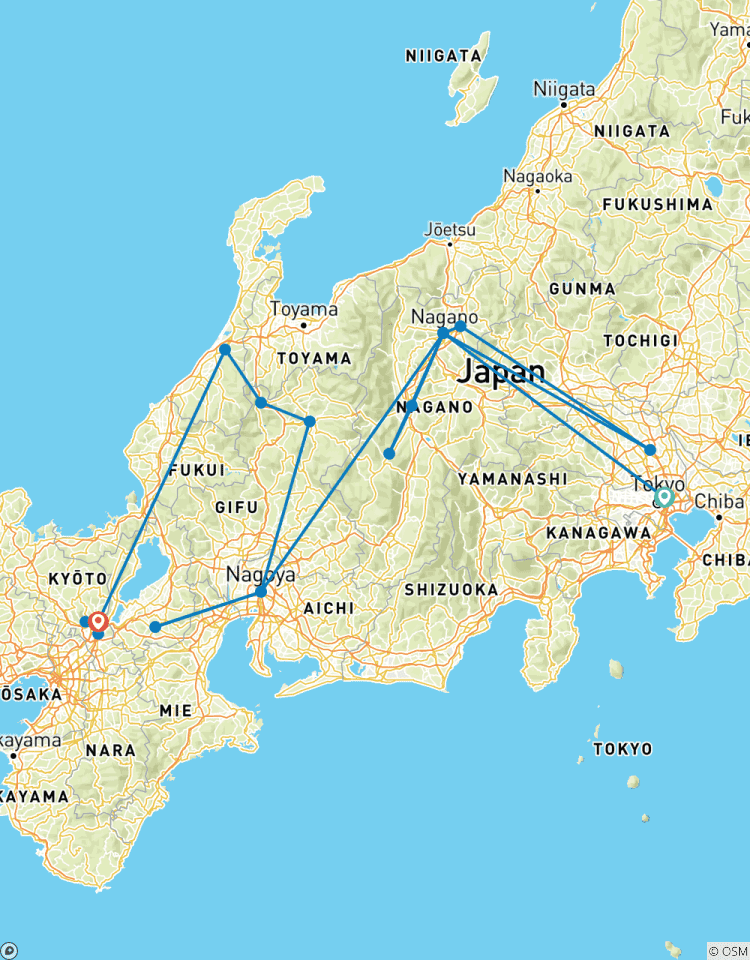 Circuito Joyas ocultas de Japón: Viaje de Descubrimiento Alpino y Cultural