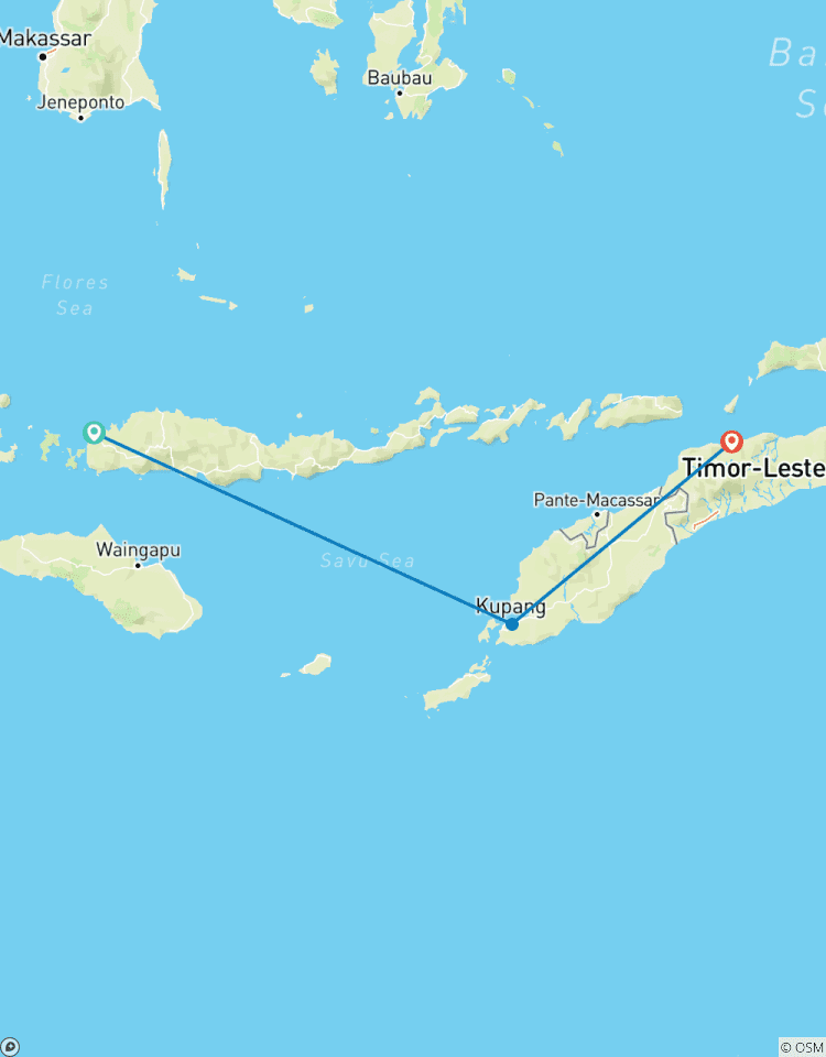 Komodo et Timor oriental circuit
