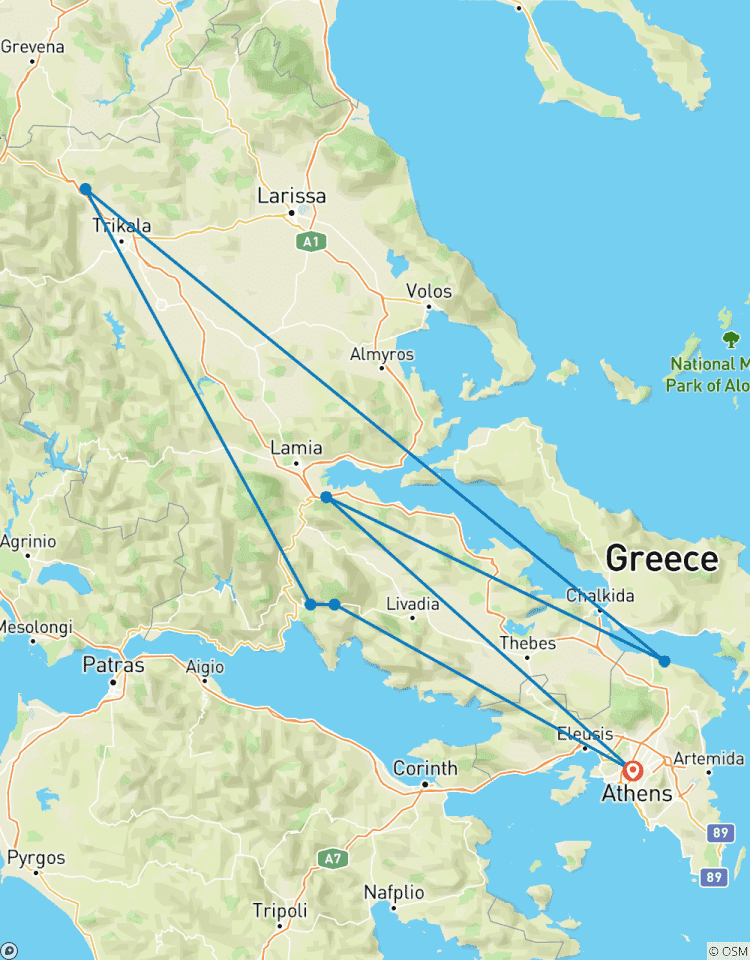 2 Dagen Delphi en Meteora Tour-rondreis
