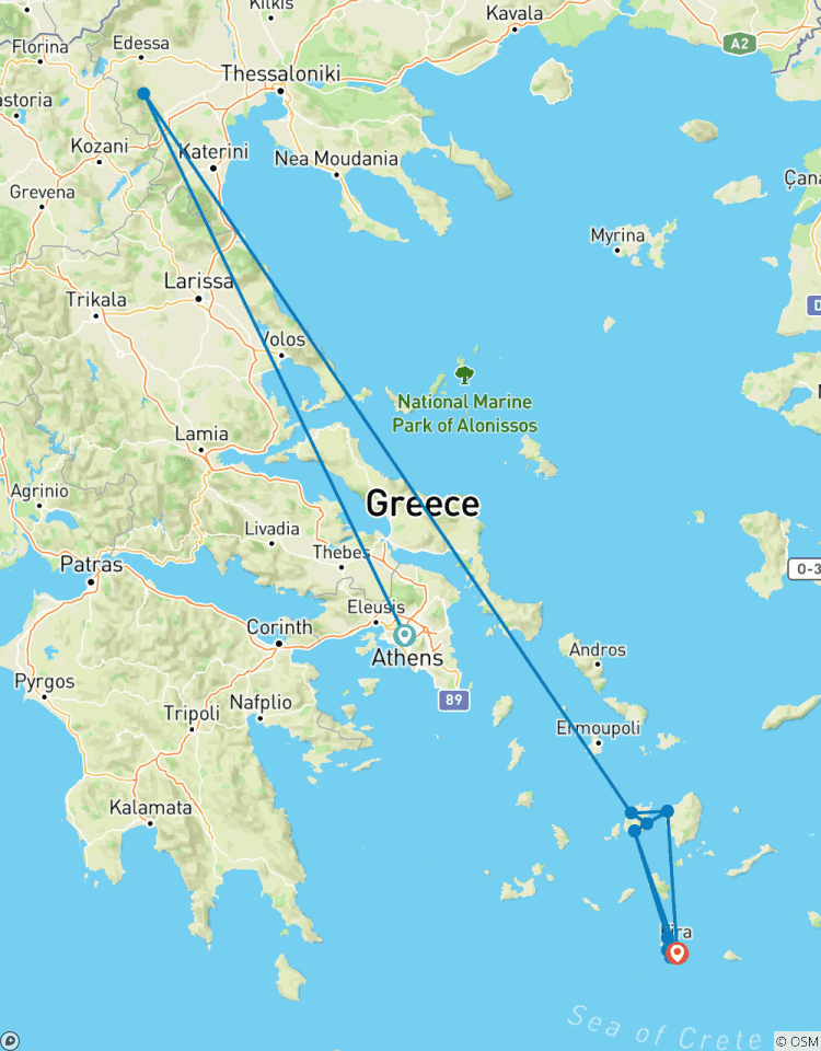 Island Hopping in the Greek Islands (Women-Only) Tour