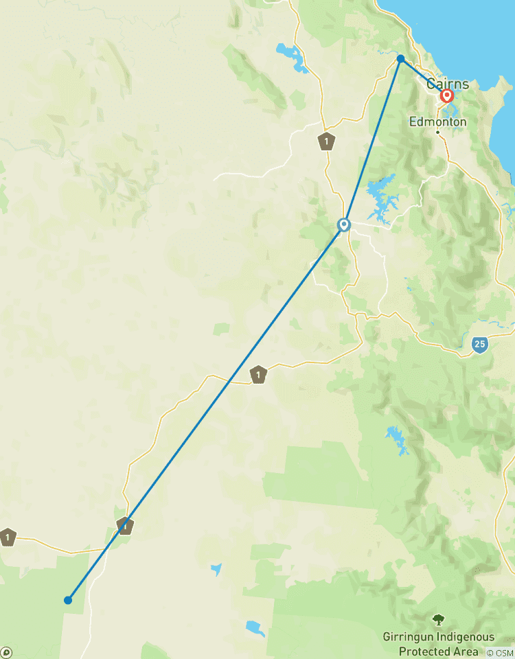 Circuito Excursión de 4 días a Undara, la Garganta de Cobbold y el Outback