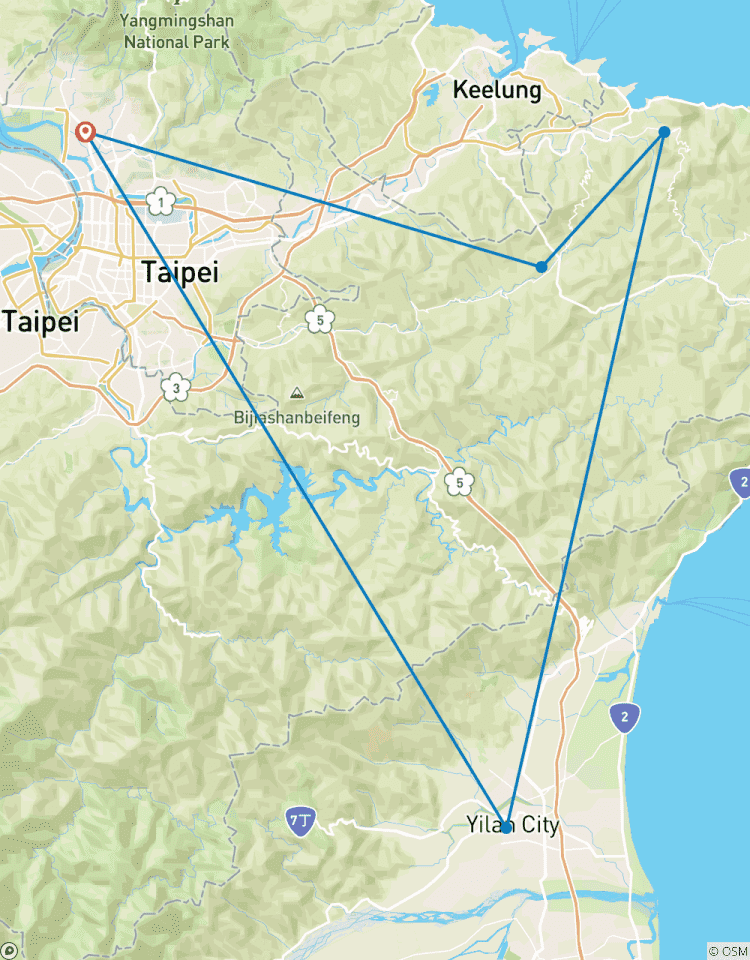 Circuito Estancia de 4 días en Taipei