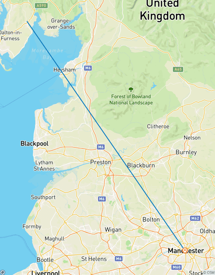 Coastal Trail of Kings and Castles - Lancashire & Cumbria - 5 Days Tour