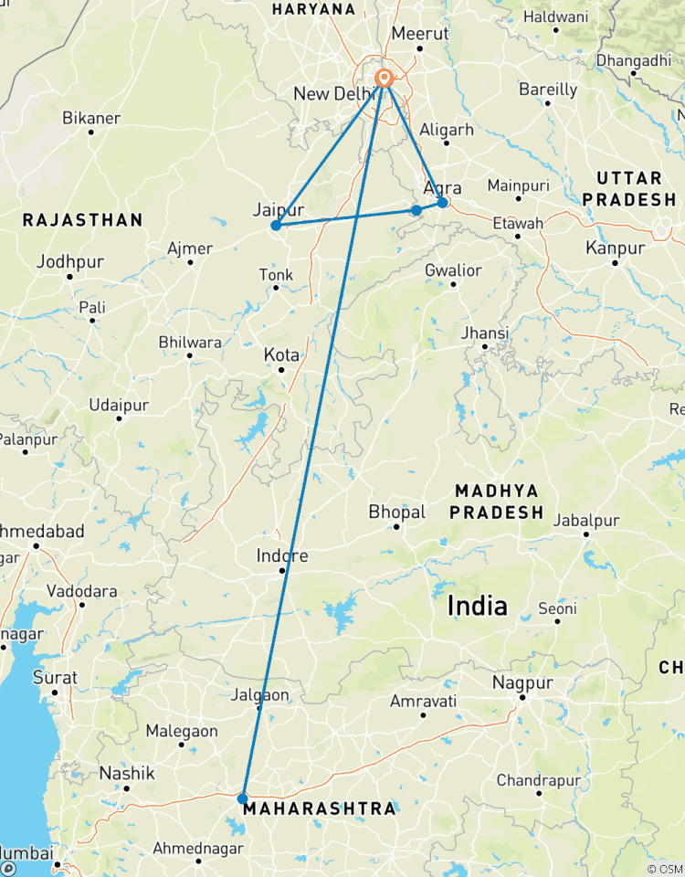Circuito India: El Triángulo de Oro y Aurangabad