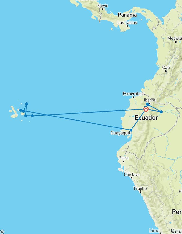 13 Tage Luxus-Ecuador-Reise: Galapagos, Amazonas & Anden Rundreise