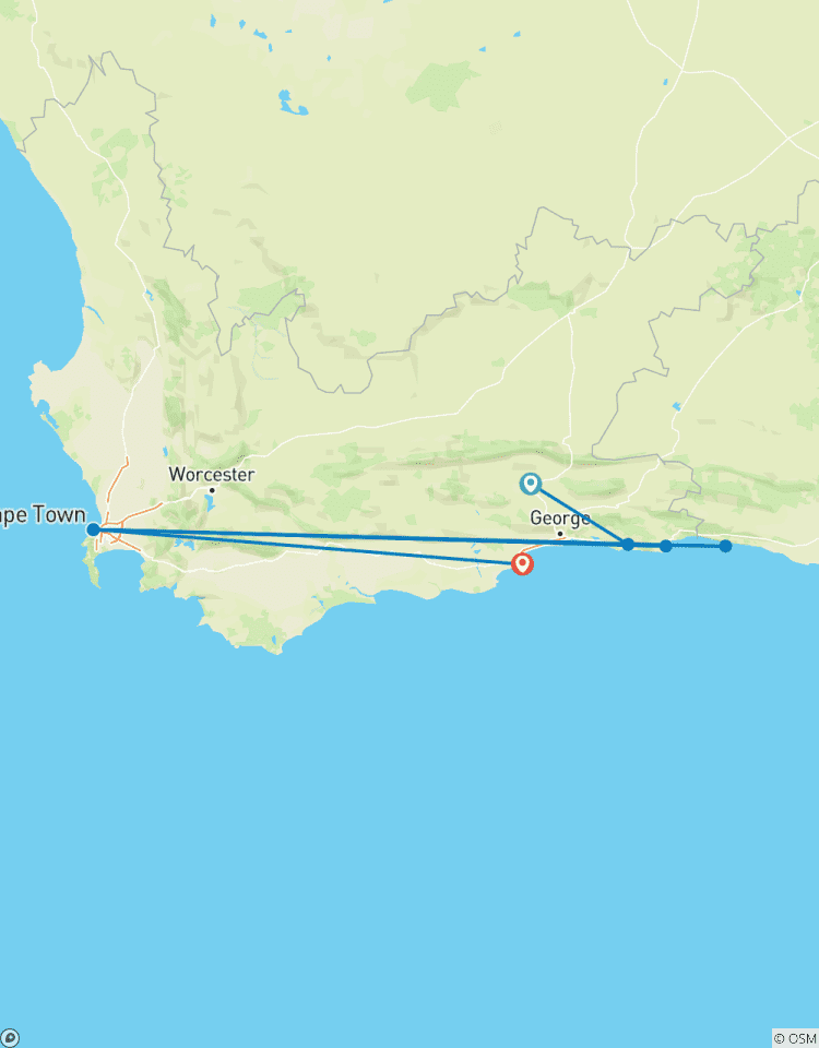 7 -DAGEN ZUID-AFRIKA -OUTSHOORN -Knysna-Tsitsikamma-Plettenberg Bay-Mossel Bay-rondreis