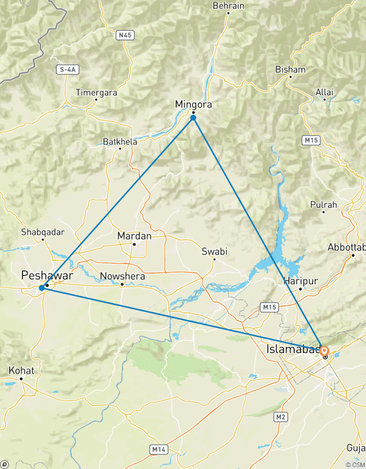 Majestic Swat & Kalam Retreat with Peshawar Heritage - 5 Days Tour Tour
