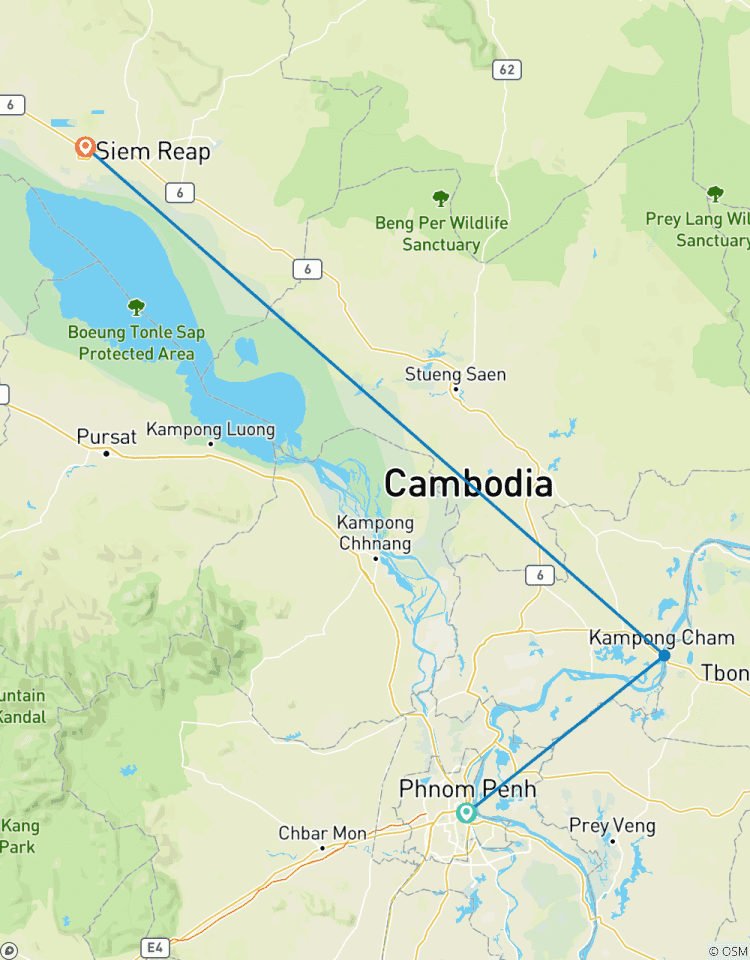 Croisière de 3 nuits sur le Mékong | Upstream Cambodia | Mekong Navigator circuit