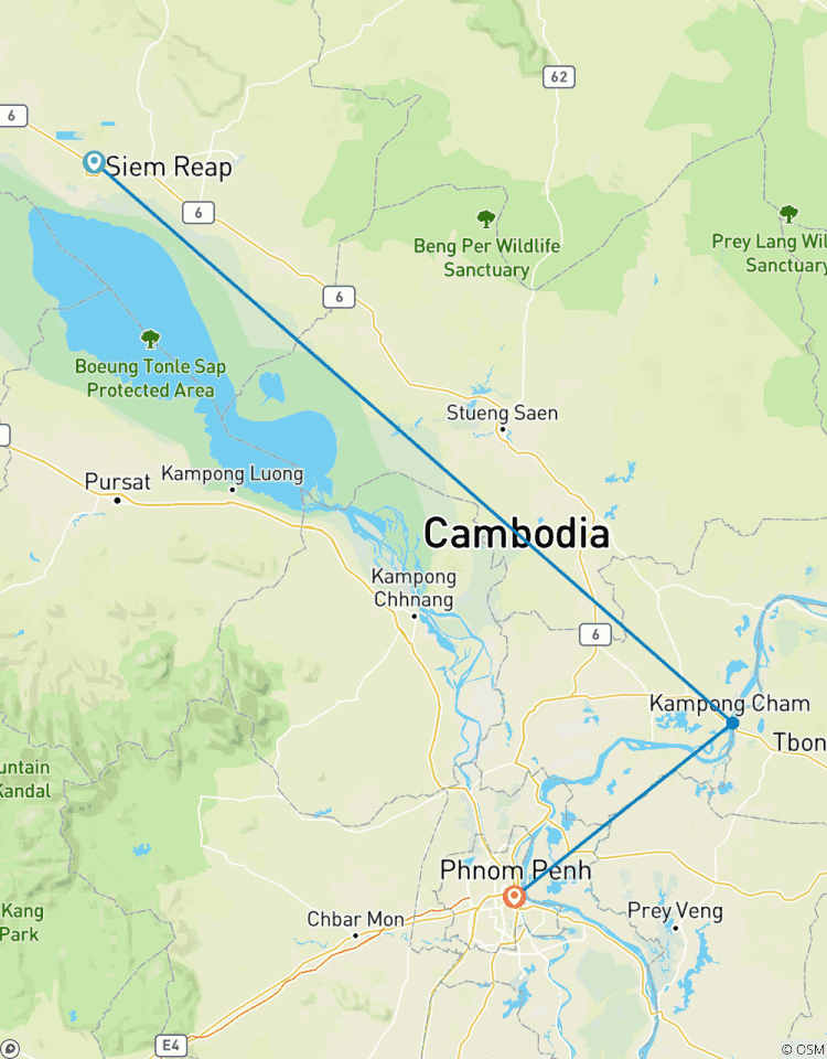 Croisière de 3 nuits sur le Mékong | Downstream Cambodia | Mekong Navigator circuit