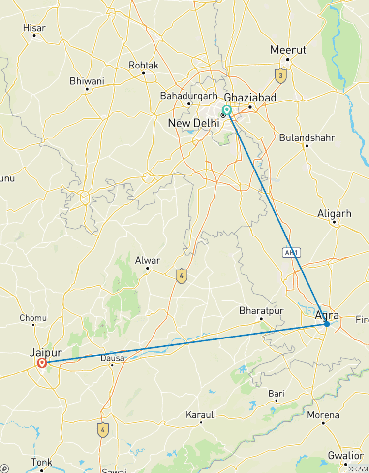 3 Days Golden Triangle Tour With All Meals Tour