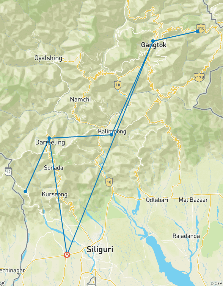 Eastern Himalaya Highlights Tour Tour