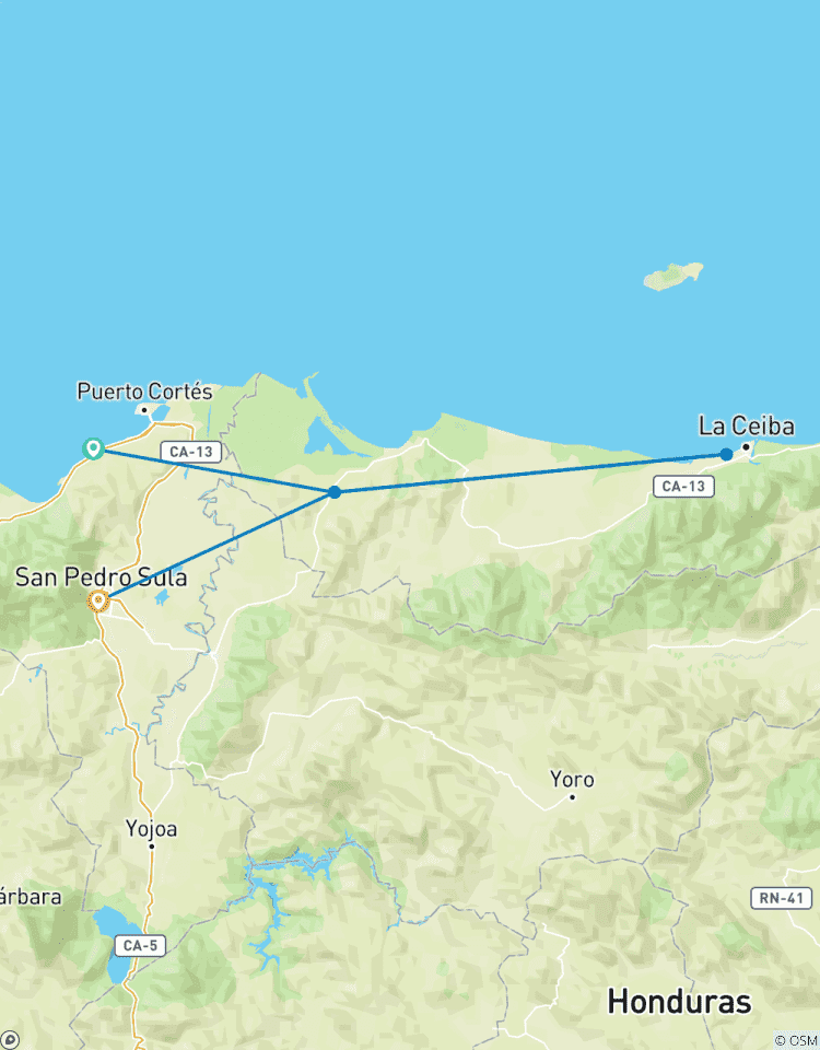 6 Tage Honduras Atlantik Abenteuer Rundreise