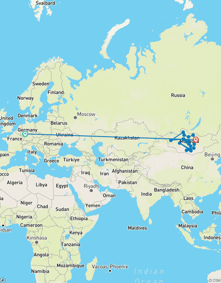 Mongolei Total (26 Tage) Rundreise