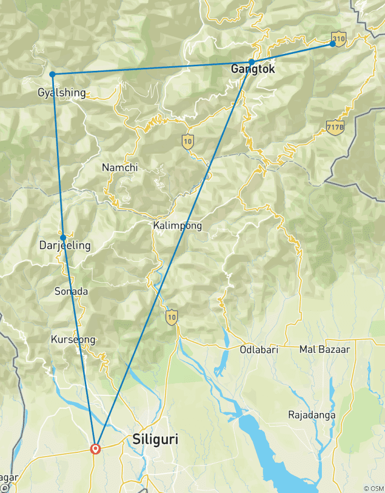 Sikkim with Darjeeling Highlights Tour