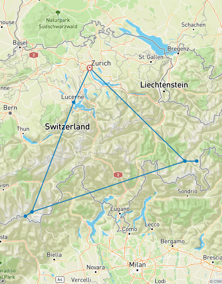 Golf + Wellness Retreat Switzerland Edition 7 Days / 6 Nights Tour