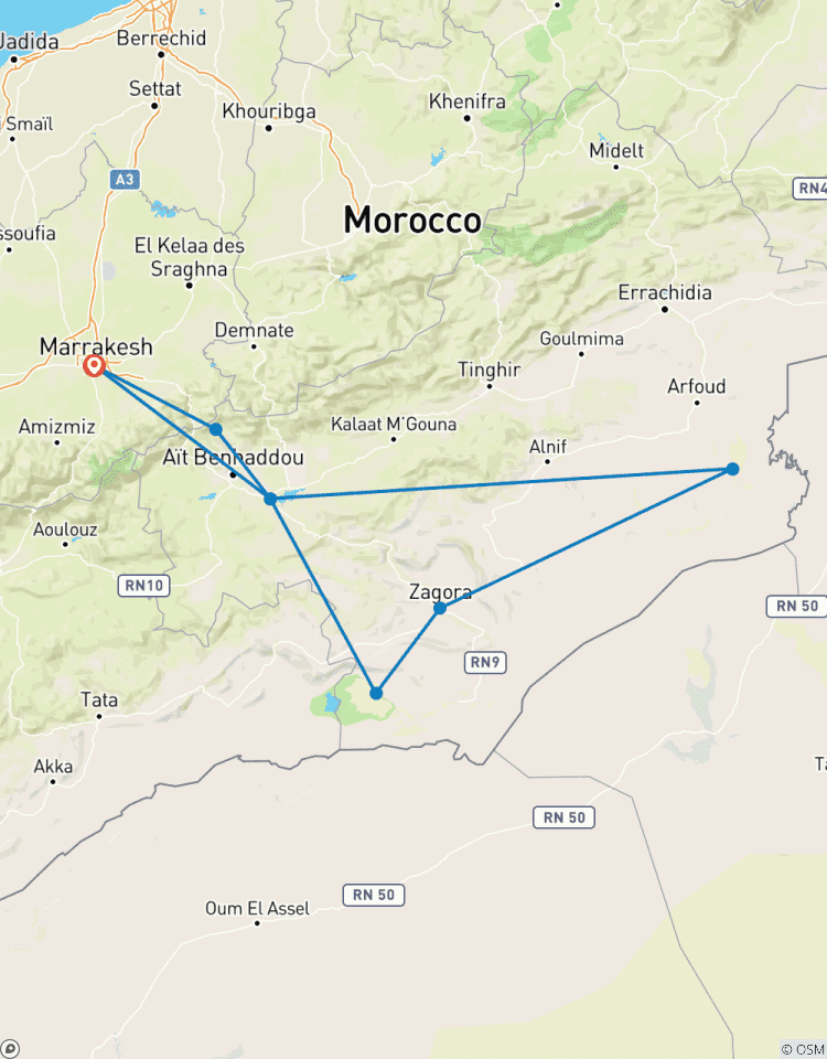 Circuito Marruecos todoterreno: 8 días de emociones y descubrimientos