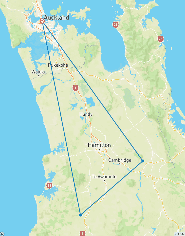 5 Tage in Auckland: Entdecker-Bus-Abenteuer & Mittelerde-Magie Rundreise