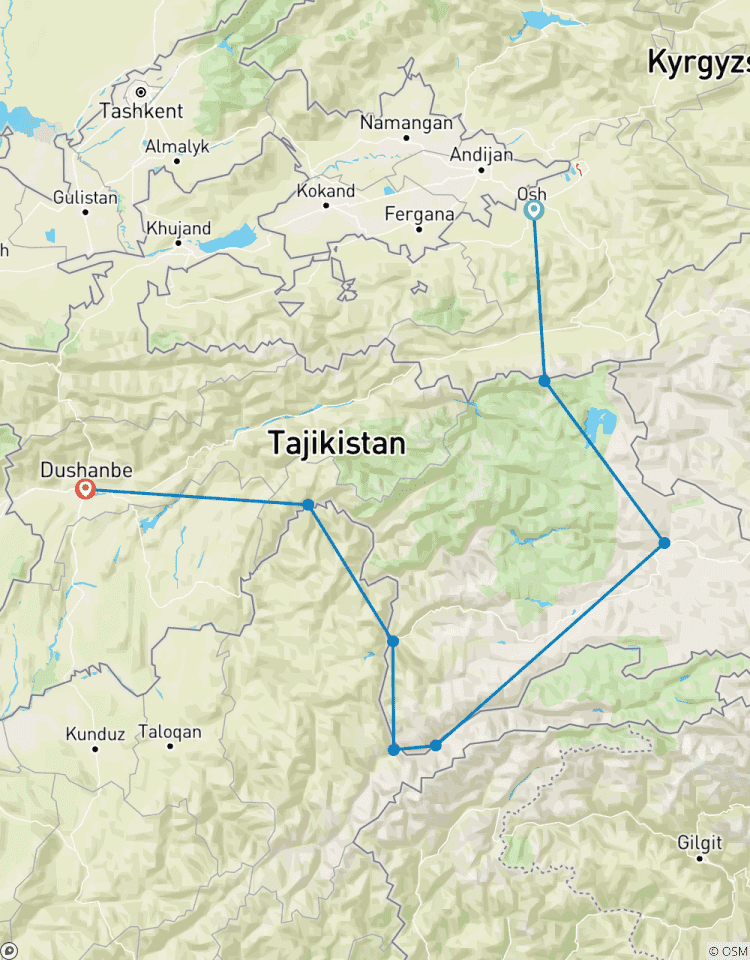 M41 ROAD: PAMIR HIGHWAY AND WAKHAN CORRIDOR Tour